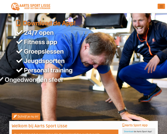 Aarts Sport Lisse Gewichtsconsulenten Logo