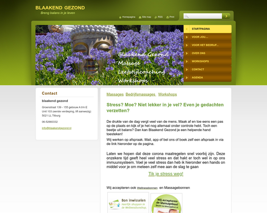 Blaakend Gezond Logo