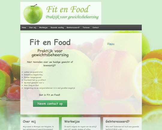 Fit en Food Logo