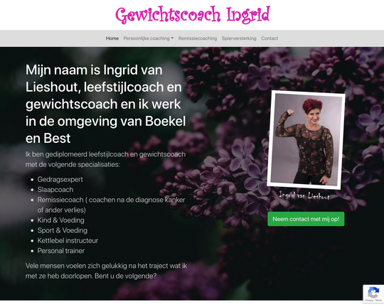 Gewichtscoach Ingrid Logo
