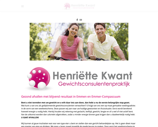 Gewichtsconsulent Henriette Kwant Logo