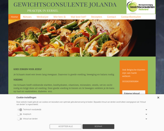 Gewichtsconsulente Jolanda Logo