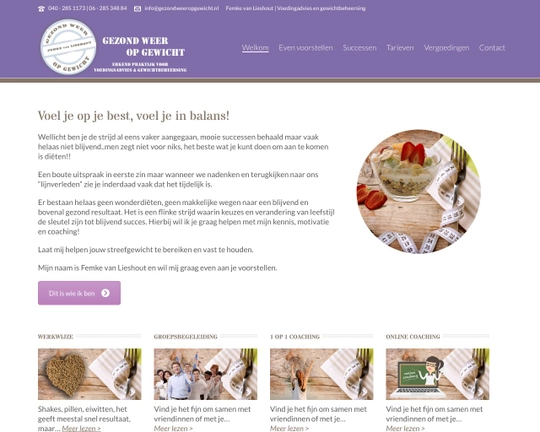 Gezond Weer Op Gewicht Logo
