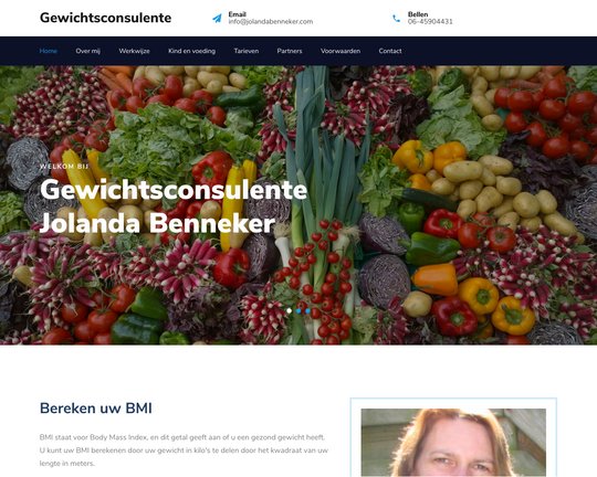 Jolanda Benneker Gewichtsconsulente Logo
