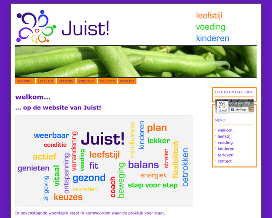 Juist! Voedingsadvies Logo