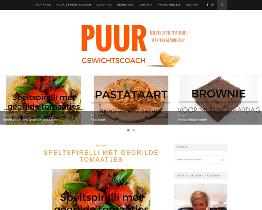 Puur Gewichtscoach Logo
