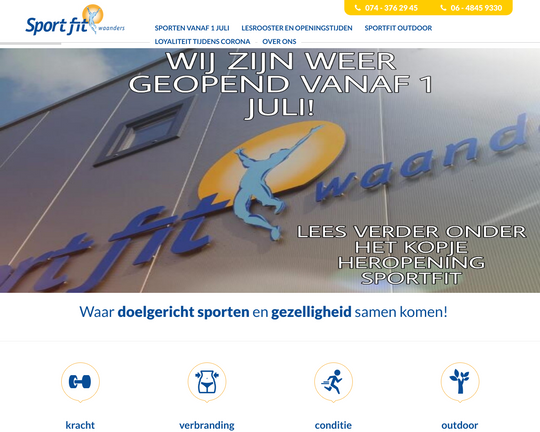 Sportfit Waanders Logo