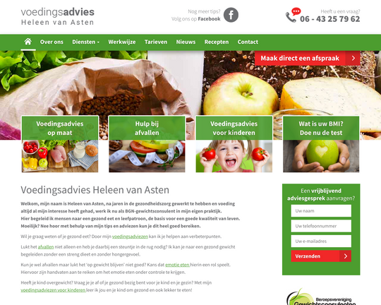 Voedingsadvies Heleen van Asten Logo